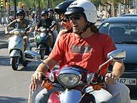 Passeio de scooter em Barcelona