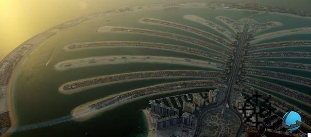 Un incredibile volo su Dubai in un jetpack