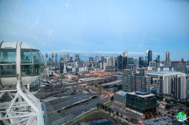 Roda de Observação de Estrelas de Melbourne: a roda gigante de Melbourne