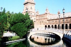 Tour panoramico di Siviglia: Palazzo Reale dell'Alcazar, Plaza de Espana, Cattedrale di Siviglia e quartiere di Santa Cruz