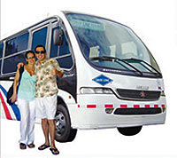 Fantasy bus transfer to San José