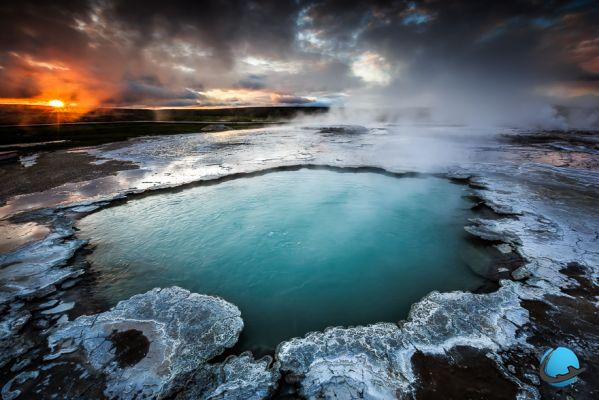 The most beautiful photos of geysers in Iceland