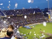 Recorrido tras bambalinas del estadio de fútbol de Buenos Aires