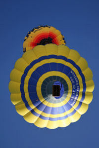 Private hot air balloon flight over Catalonia