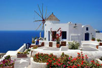 Depart from Athens for a 2-day Santorini island experience