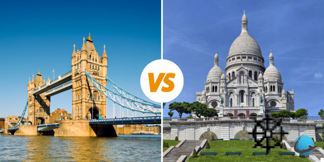 London or Paris: which destination will dazzle you more?