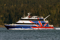 Serviço de balsa de passageiros de alta velocidade de Seattle, Washington para Victoria, Colúmbia Britânica