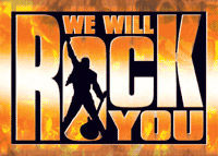 We Will Rock You en spectacle
