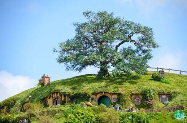 Visita el set de rodaje de Hobbiton, el pueblo de los hobbits