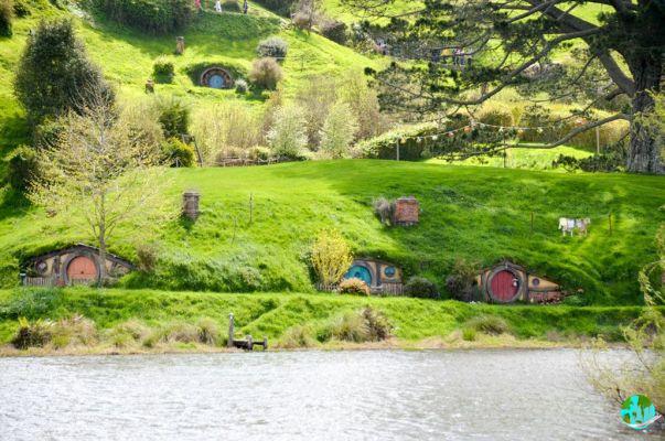 Visita el set de rodaje de Hobbiton, el pueblo de los hobbits