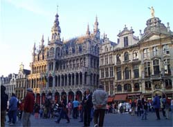 The Grand Place and its surroundings