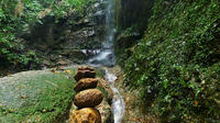 Hiking excursion in the Tijuca forest, and its waterfalls