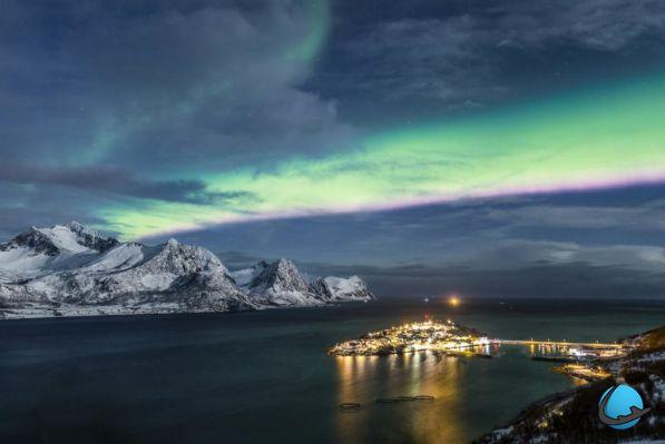 Descubre los fabulosos paisajes de Laponia en invierno y su aurora boreal