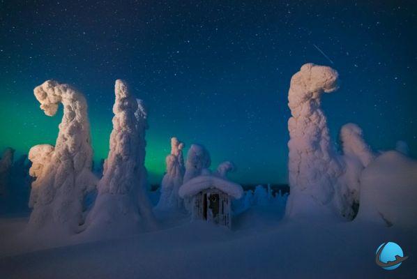 Scopri i favolosi paesaggi della Lapponia in inverno e la sua aurora boreale
