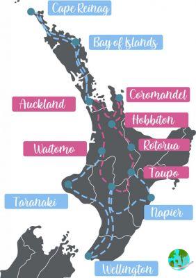 Isla Norte de Nueva Zelanda: ¿Qué hacer? ¿Qué rutas?