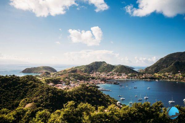 Go on a cruise in the islands of Guadeloupe