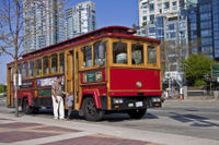 Package: Vancouver Hop-on Hop-off Trolley Tour, Lookout Observation Deck and Vancouver Aquarium