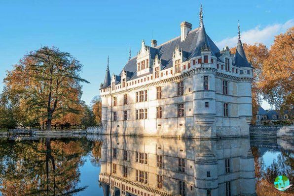 Visita el castillo de Azay-Le-Rideau