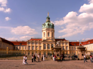 The quarter of Schloss Charlottenburg