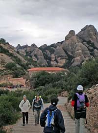 Senderismo en el Parque Natural de Montserrat