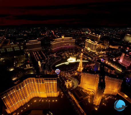 10 coisas para fazer em Las Vegas, a capital mundial do jogo
