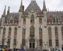O centro de Bruges