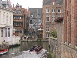 O centro de Bruges
