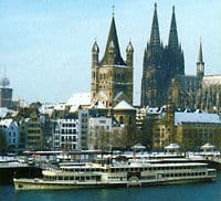 Advent afternoon cruise on the Rhine in Cologne aboard the MS Stolzenfels