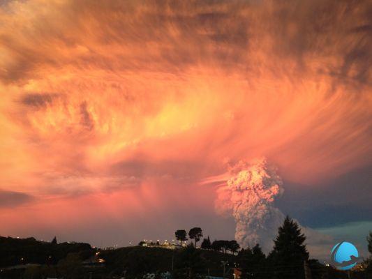 Las 10 fotos más bellas de la erupción del volcán Calbuco