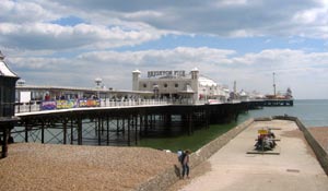 Brighton: the beach and the piers