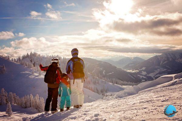¿Cómo pasar unas buenas vacaciones en los Alpes en invierno?