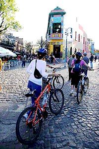 Excursão de bicicleta de meio dia em Buenos Aires