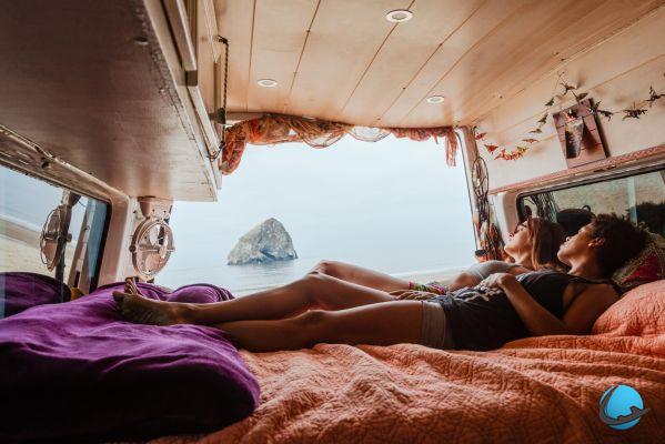 Dónde dormir en una furgoneta: ¿cómo encontrar los mejores lugares?