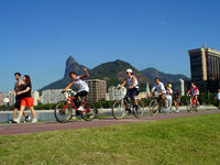 Passeio de bicicleta de meio dia no Rio de Janeiro