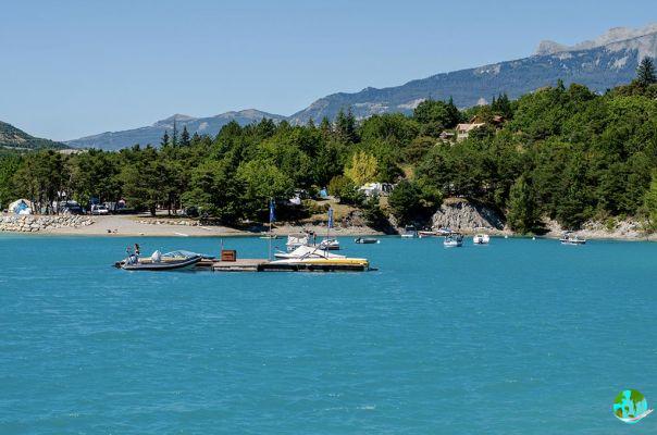 10 actividades para hacer en el lago de Serre-Ponçon