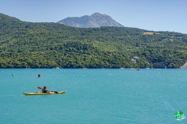 10 atividades para fazer no lago Serre-Ponçon