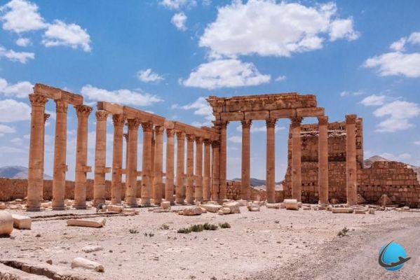 Antigua ciudad de Palmyra: un lugar lleno de historia
