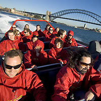 Excursão a jato extremo em Sydney Harbour em 30 minutos