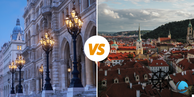 Viena o Praga: ¡un partido entre las capitales para una mejor ciudad-viaje!