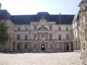 Blois, interior visit of the castle