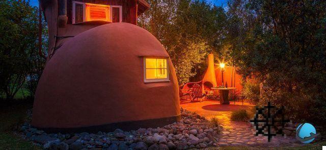 Spend the night in a boot-shaped house!
