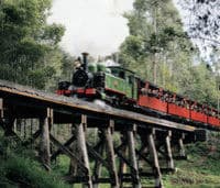 Excursión de un día al valle de Yarra y viaje en el tren de vapor de Puffing Billy desde Melbourne