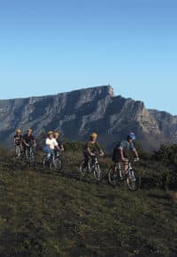 Excursão de bicicleta na Table Mountain saindo da Cidade do Cabo