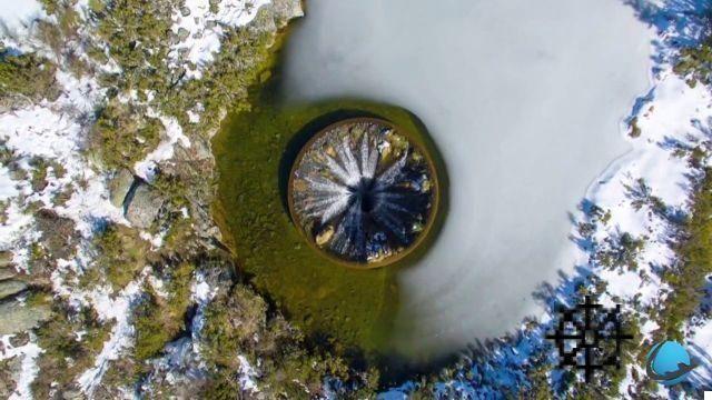 El agujero sin fondo del lago Covão dos Conchos