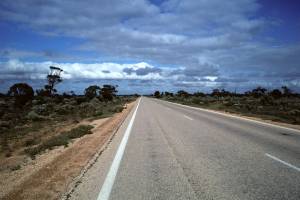 The Nullarbor: a major road crossing