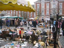 Mercados e mercados de pulgas em Bruxelas